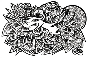 arjuna tattoo idea