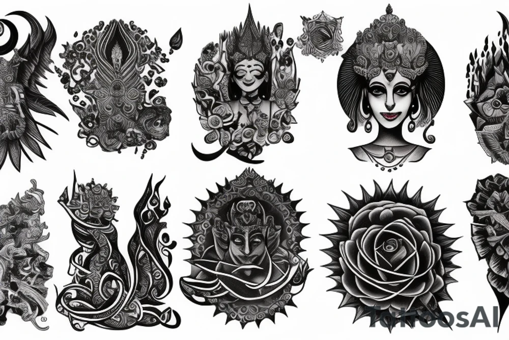 arjuna tattoo idea