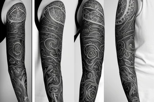 I want a sleeve dedicated to fanta tattoo idea