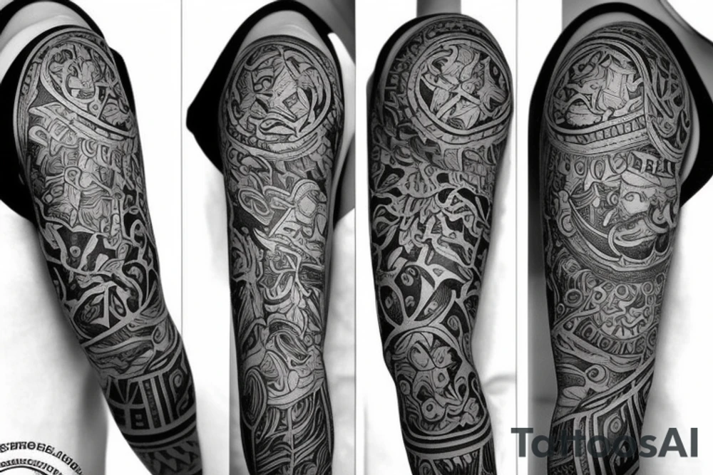 I want a sleeve dedicated to the drink fanta tattoo idea