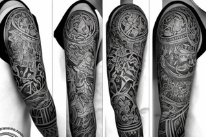 I want a sleeve dedicated to the drink fanta tattoo idea