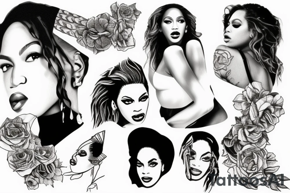 beyonce tattoo idea
