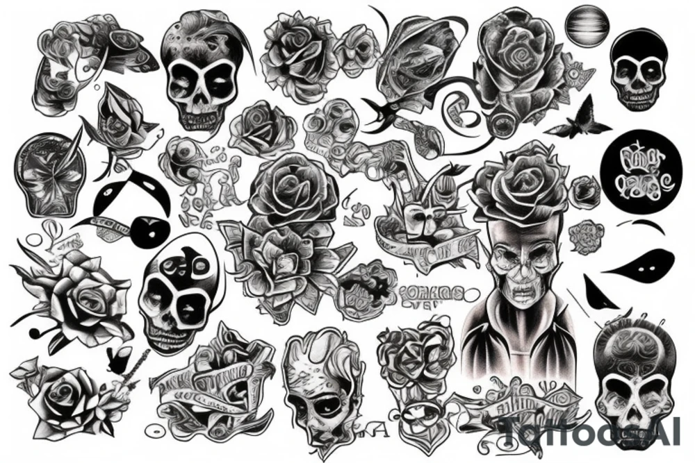 michael bubble tattoo idea