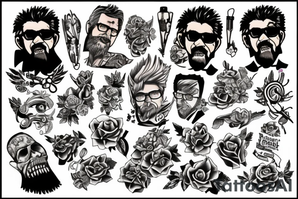 rolf harris tattoo idea