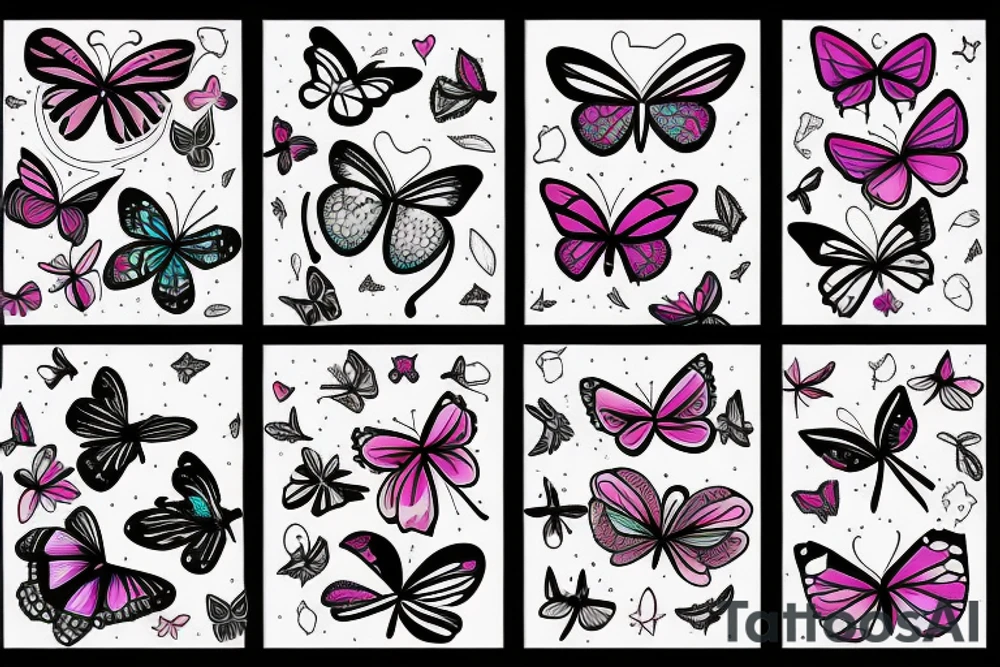 butterfly tattoo idea