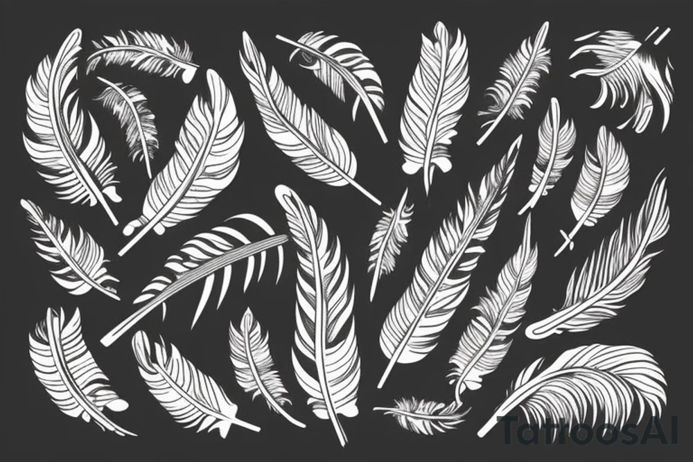 feather tattoo idea