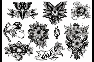 Outdoor scene tattoo idea