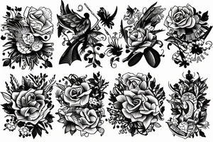 Outdoor scene tattoo idea