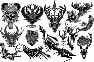 Hunting tattoo idea