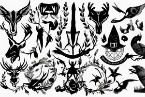 Hunting tattoo idea