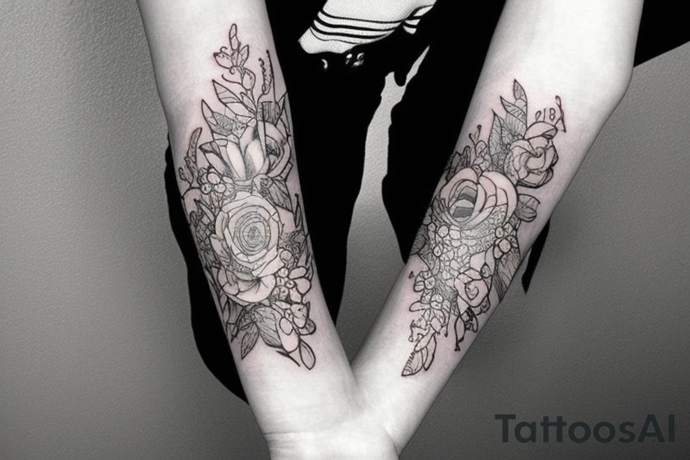 Powerful arm sleeve tattoo tattoo idea