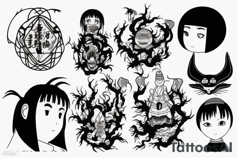Spirited away tattoo idea