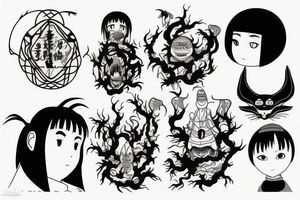 Spirited away tattoo idea