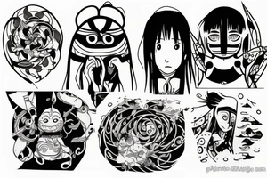 Spirited away tattoo idea