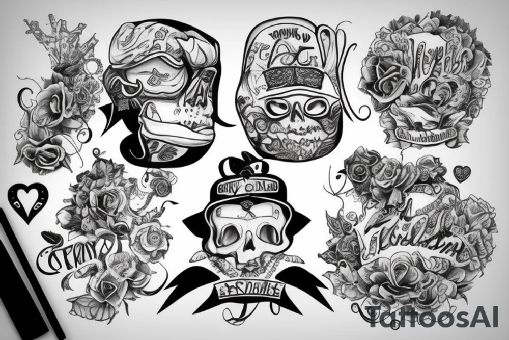 my 2 sons are my life tattoo idea