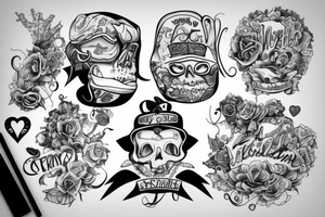 my 2 sons are my life tattoo idea