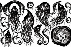 Jellyfish tattoo idea