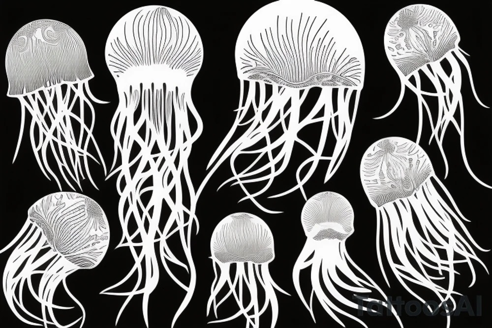 Jellyfish tattoo idea