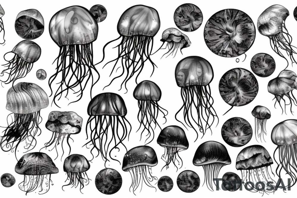 Jellyfish tattoo idea