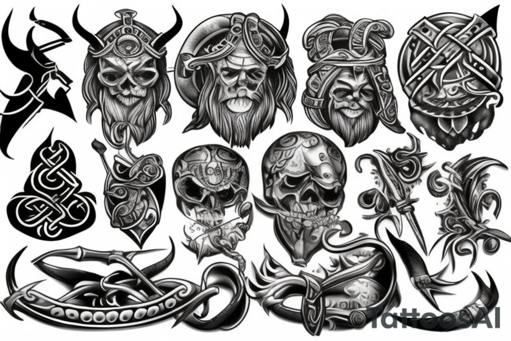 viking tattoo idea