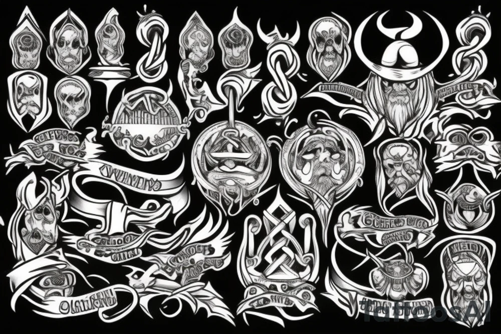viking tattoo idea