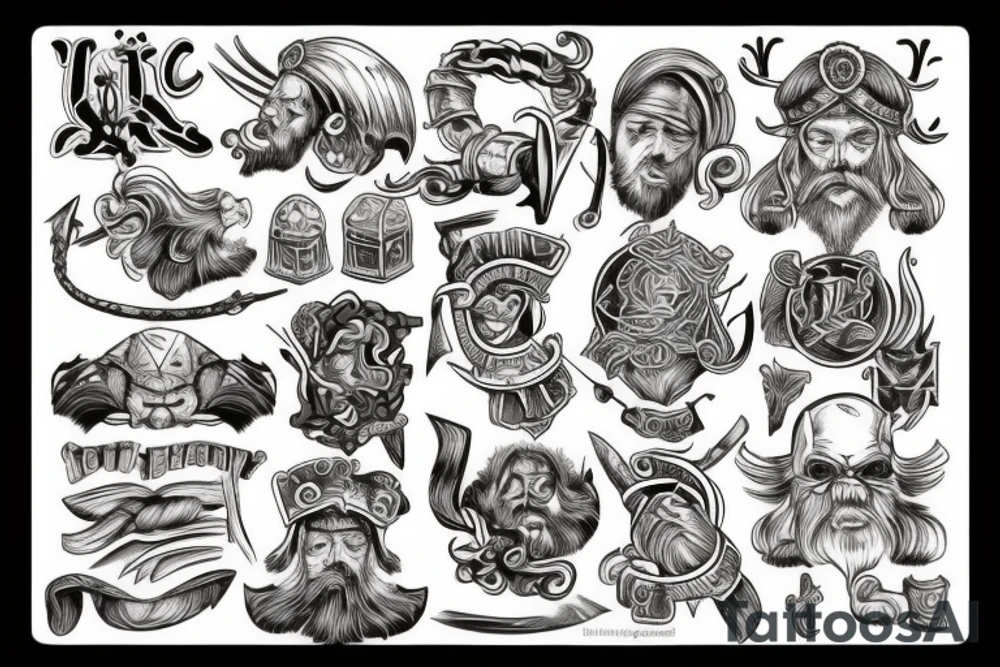 viking tattoo idea