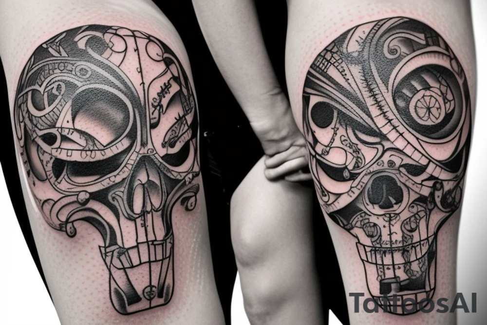 stitches wrapped around my calf so it looks like it was reattached tattoo idea stitches wrapped around my calf so it looks like it was reattached tattoo idea