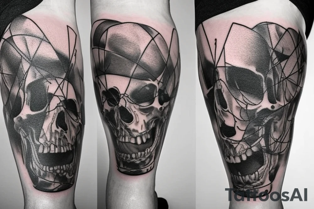 medical stitches wrapped around my calf so it looks like it was reattached tattoo idea