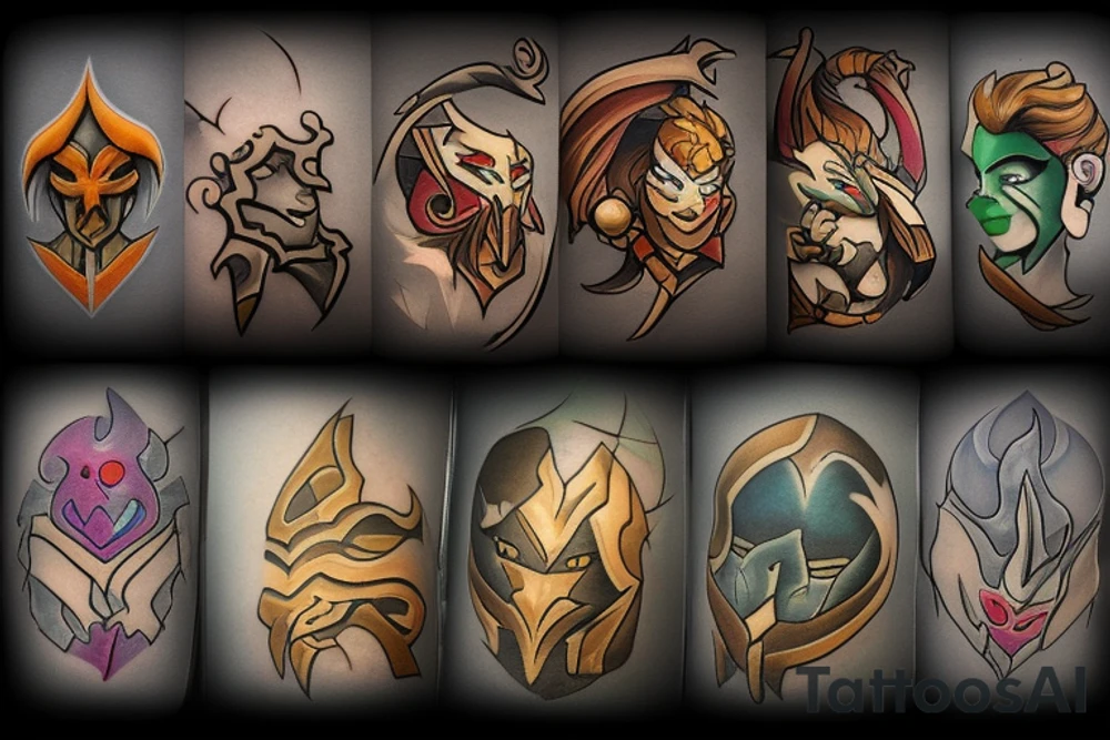 dota 2 tattoo idea