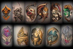 dota 2 tattoo idea