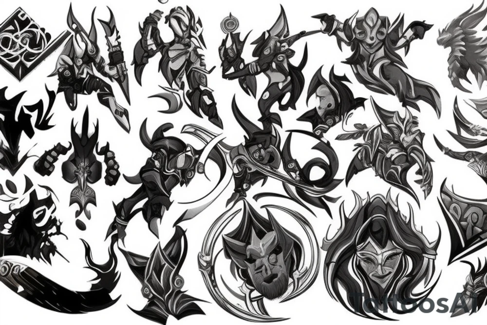 dota 2 tattoo idea