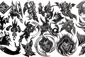 dota 2 tattoo idea