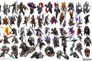 dota 2 heroes tattoo idea