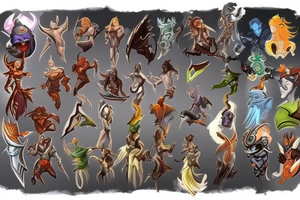 dota 2 heroes tattoo idea