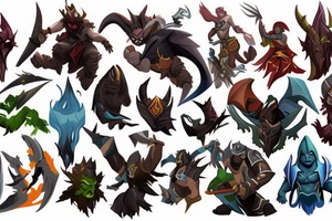 dota 2 hero mountains tattoo idea