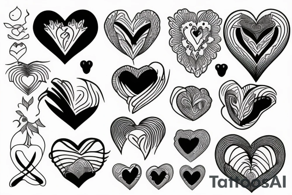 heart tattoo idea