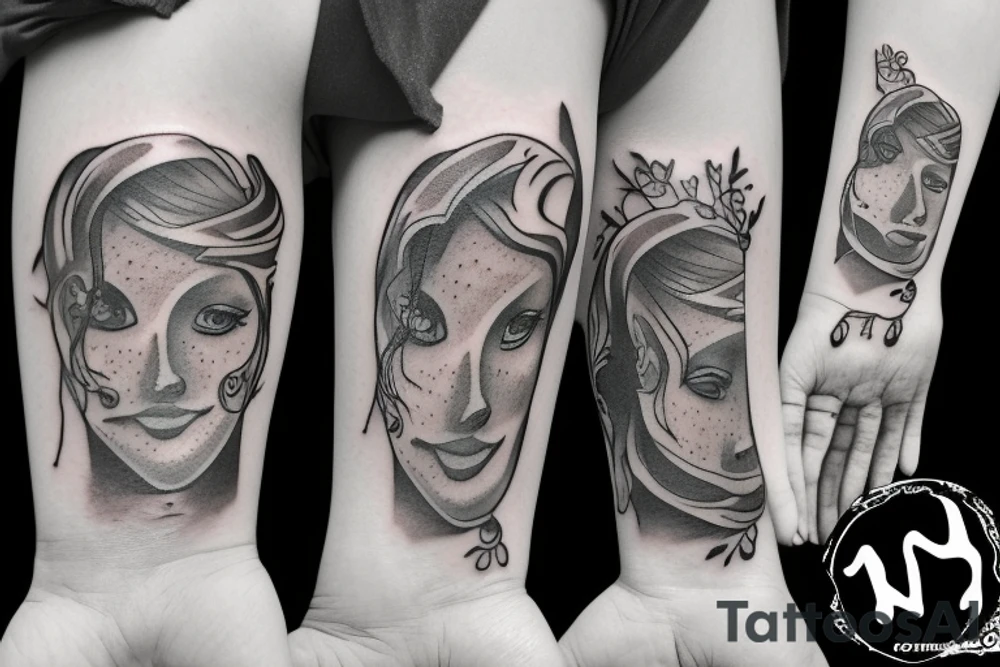 tattoo gerl:: pencil::1 moonlight::1 miniature::1 delacroix::1 grayscale::1 carbon::1 —v 4 tattoo idea