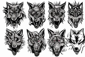 werewolf --s 750 -qq 2 tattoo idea