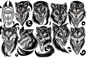 werewolf --s 2000 -qq 2 tattoo idea