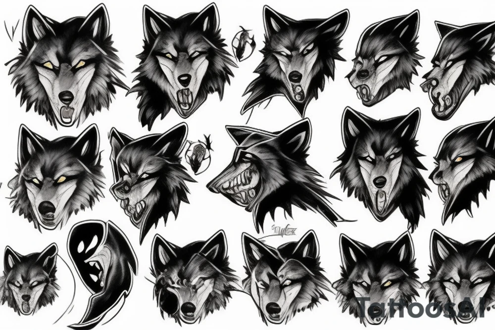 werewolf --s 2000 tattoo idea