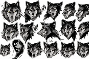 werewolf --s 2000 tattoo idea