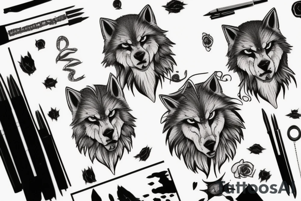 werewolf, --s 2000 tattoo idea