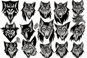 werewolf, super model-s 100 tattoo idea