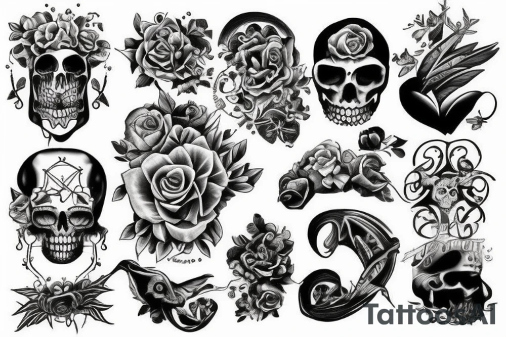 Island tattoo tattoo idea