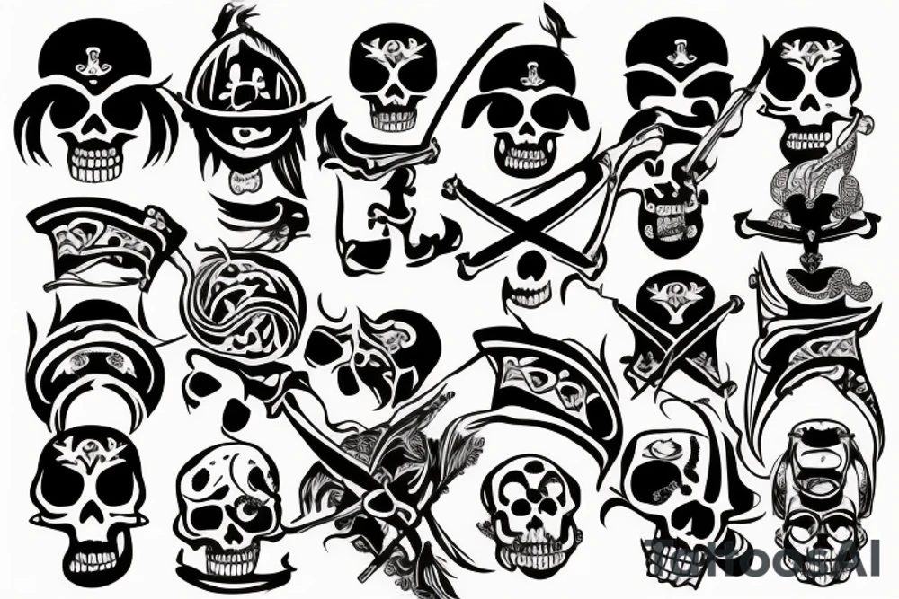 Pirate tattoo idea