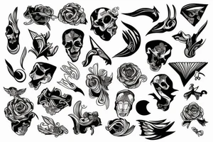 icarusl plummeting tattoo idea