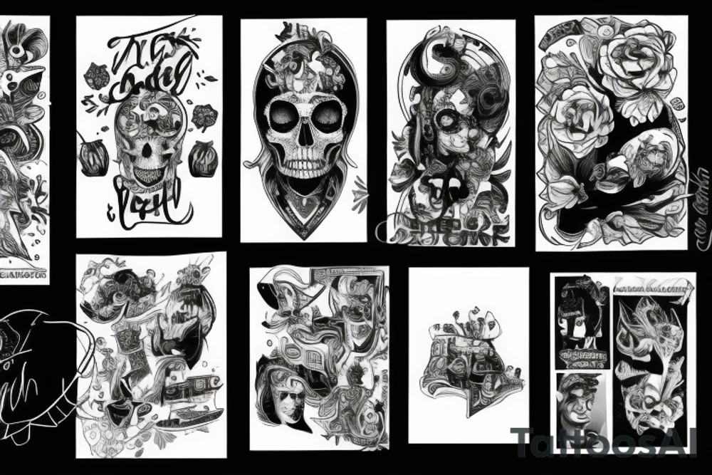 icarusl crashing tattoo idea