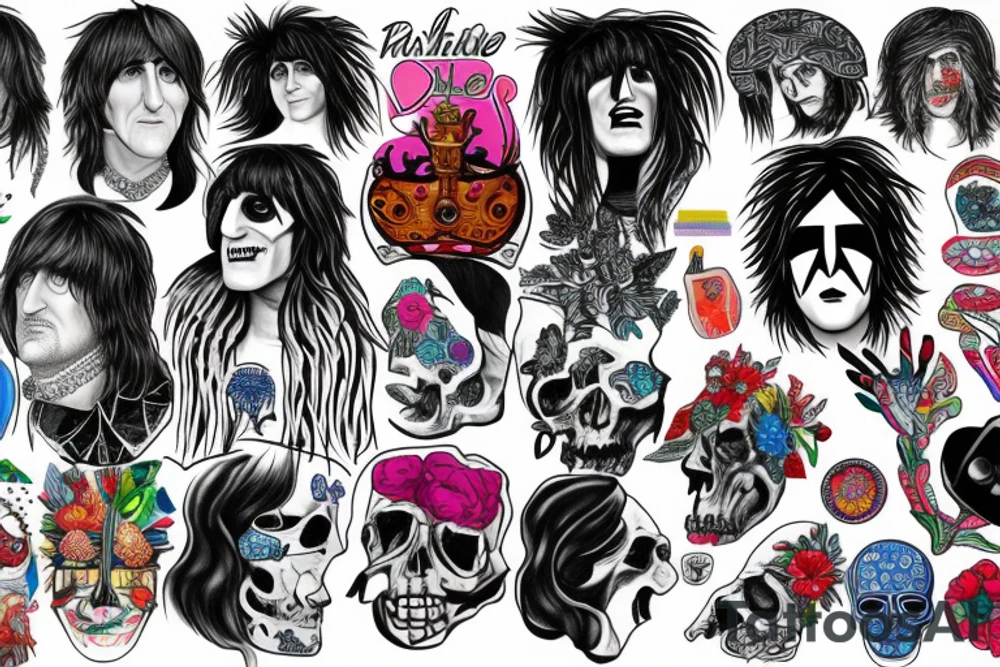 noel fielding tattoo idea