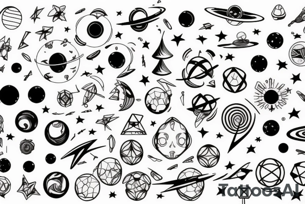 Astrophysics tattoo idea