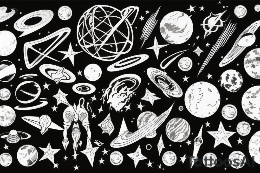 Astrophysics tattoo idea